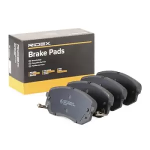 RIDEX Brake pad set 402B0039 Brake pads,Brake pad set, disc brake HYUNDAI,KIA,ix35 (LM, EL, ELH),Tucson (TL, TLE),i40 CW (VF),TUCSON (JM),Kona (OS)