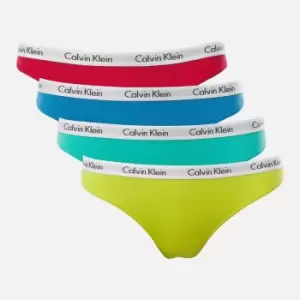 Calvin Klein Five-Pack Stretch-Cotton Bikini Briefs - XL