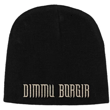 Dimmu Borgir - Logo Unisex Beanie Hat - Black