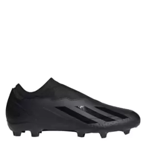 adidas X Crazyfast.3 Laceless Adults Firm Ground Football Boots - Black