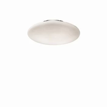 Smarties Bianco 2 Light Indoor Medium Flush Light White, E27