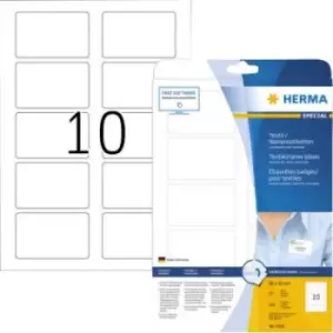 Herma 4514 Labels (A4) 80 x 50 mm Acetate silk White 200 pc(s) Removable Name stickers