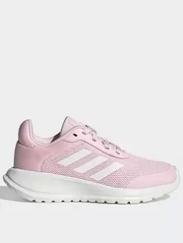 adidas Girl's Kids Tensaur Run 2.0 Trainers - Pink/White, Size 5