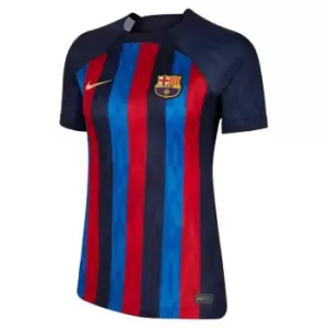 Nike Barcelona Home Shirt 2022 2023 Womens - Blue