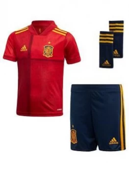 Adidas Infant Home Spain Euro 2020 Mini Replica Kit - Red