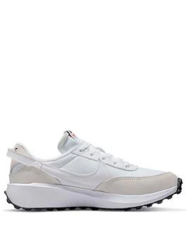 Nike Waffle Debut - White/White/White, Size 8, Women