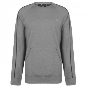 Calvin Klein Performance Pullover Sweatshirt - 077Grey/CKBlack