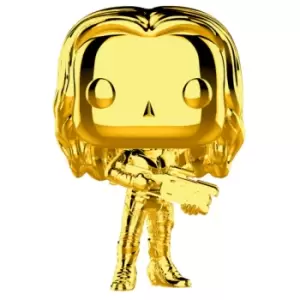 Marvel MS 10 Gamora Gold Chrome Pop! Vinyl Figure