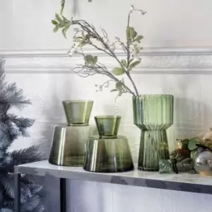 Crossland Grove Polia Vase Green 245X245X260Mm Green