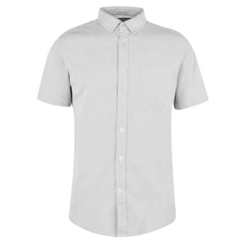 Howick Oxford Short Sleeve Shirt - Grey