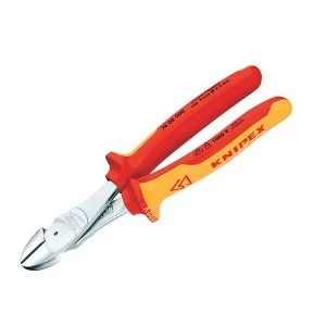 Knipex VDE High Leverage Diagonal Cutter 180mm