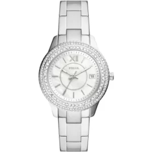 Fossil Stella Three-Hand Date Stainless Steel Watch