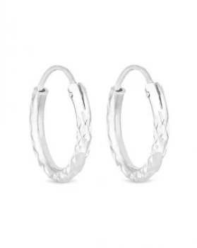 Simply Silver Mini Hoop Earring