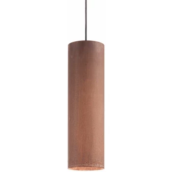 Ideal Lux Lighting - Ideal Lux Look - 1 Light Dome Ceiling Pendant Light Weathered