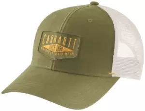 Carhartt Canvas Workwear Patch Cap, green, green