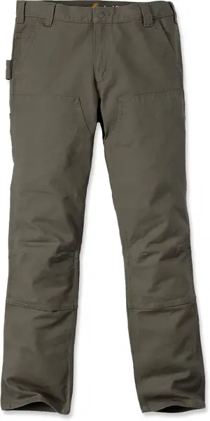 Carhartt Straight Fit Double Front Pants, green, Size 30