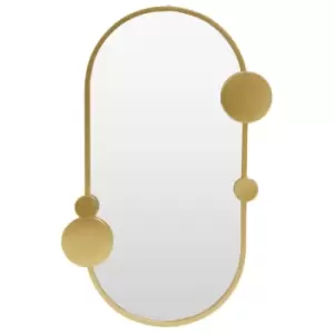 Interiors By Ph Pill Shaped Wall Mirror