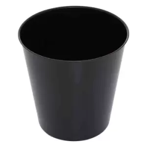 Interiors By Ph Gold And Black Finish Waste Bin