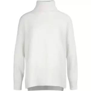 Barbour International Boulevard Knitted Jumper - White