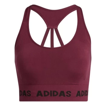 adidas Training Aeroknit Bra Womens - Victory Crimson