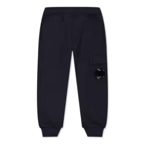 CP COMPANY Fleece Cargo Jogging Bottoms - Blue