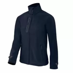 B&C Womens X-Lite Softshell Jacket (2XL) (Navy Blue)