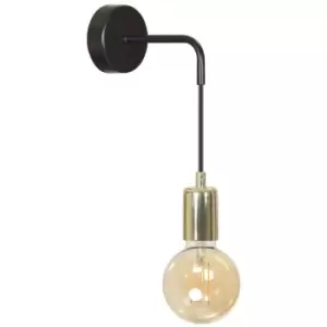 Emibig Vesio Black Wall Lamp 1x E27