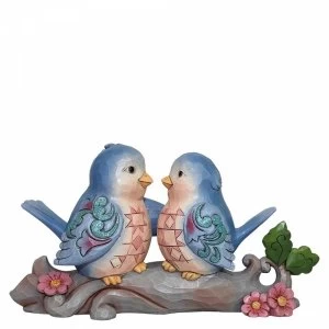 Happiness Together (Lovebirds on Branch) Figurine