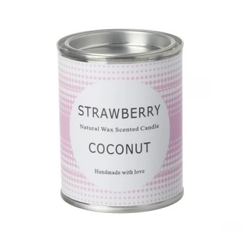 Heaven Sends Strawberry Coconut Scented Candle 200g