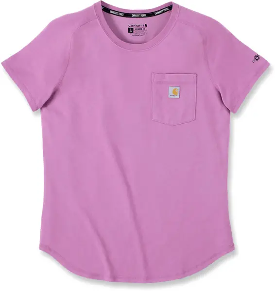 Carhartt Force Pocket, t-shirt women , color: Rose , size: S