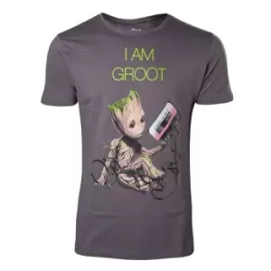 Marvel Comics Guardians of the Galaxy Vol. 2 Mens XX-Large I am Groot T-Shirt