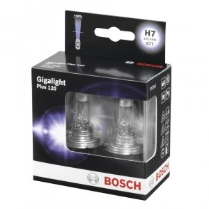 Bosch 1987301107 Gigalight Plus 120 Xenongas H7 12V/55W PX26d Set of 2