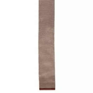 Boss Knitted T-Tie 6cm Mens - Brown