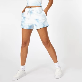 Jack Wills Tie Dye Shorts - Blue Tie Dye