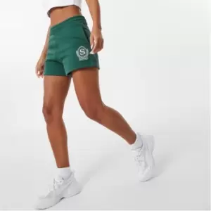 Slazenger Sofia Richie Vintage Fleece Shorts - Green