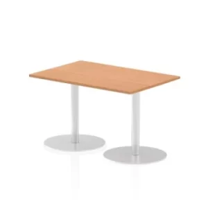 Italia Poseur Table Rectangle 1200/800 Top 725 High Oak