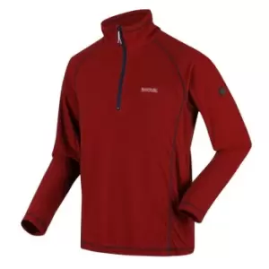 Regatta Montes Half Zip Fleece - FieryRed/Bla