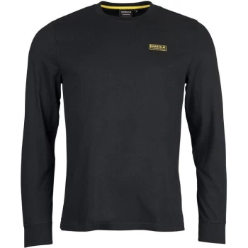 Barbour International Legacy Long Sleeve T-Shirt - Black BK31