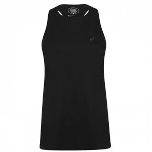 Asics Race Sleeveless T Shirt Ladies - Black