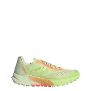 adidas Terrex Agravic Flow 2 Trail Running Shoes Womens - Almost Lime / Pulse Lime / Tur