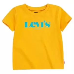 Levis Short Sleeve Graphic T Shirt - Yellow