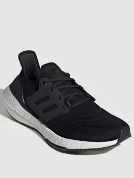 adidas Ultraboost 22, Black/White, Size 3.5, Women