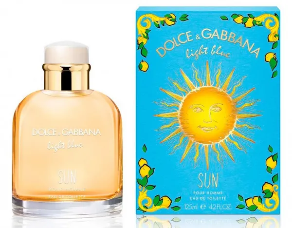 Dolce & Gabbana Light Blue Sun Pour Homme Eau de Toilette For Him 125ml