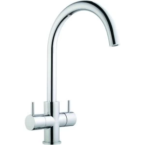 Wickes Kumai Monobloc Kitchen Mixer Sink Tap Chrome