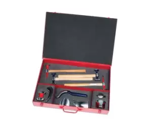 Power-TEC 91972 Hammer and Dolly Set - 11pc with Metal Storage Case