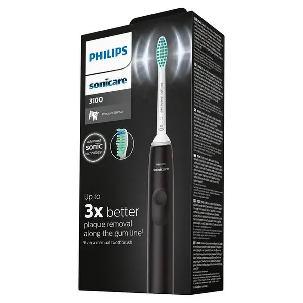 Philips Sonic HX6232/72 Daily 3300 Black Toothbrush