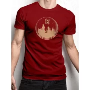 Harry Potter Snowglobe Unisex T-Shirt Large