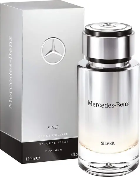 Mercedes Benz Silver Eau de Toilette For Him 120ml