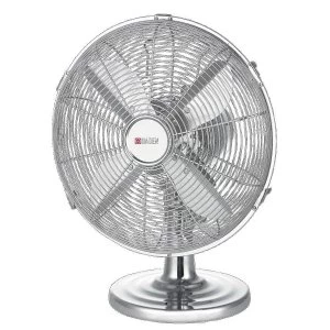 Haden 12" Metal Desk Fan