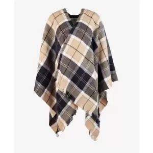 Barbour Staffin Tartan Serape Scarf - Pink